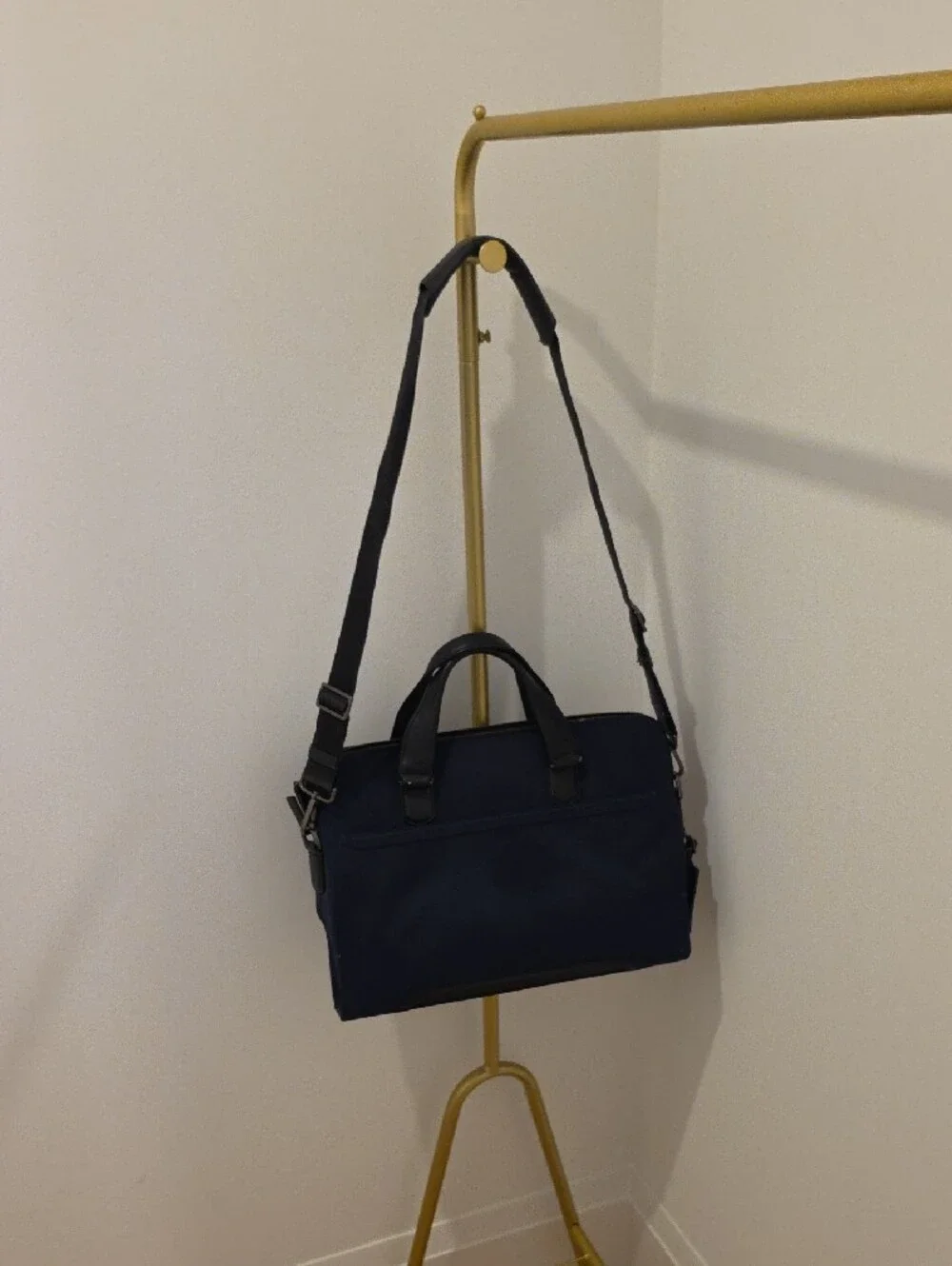 Tumi sleek navy
